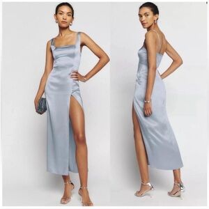 Reformation Blue Maxi Dress with Elegant Flow